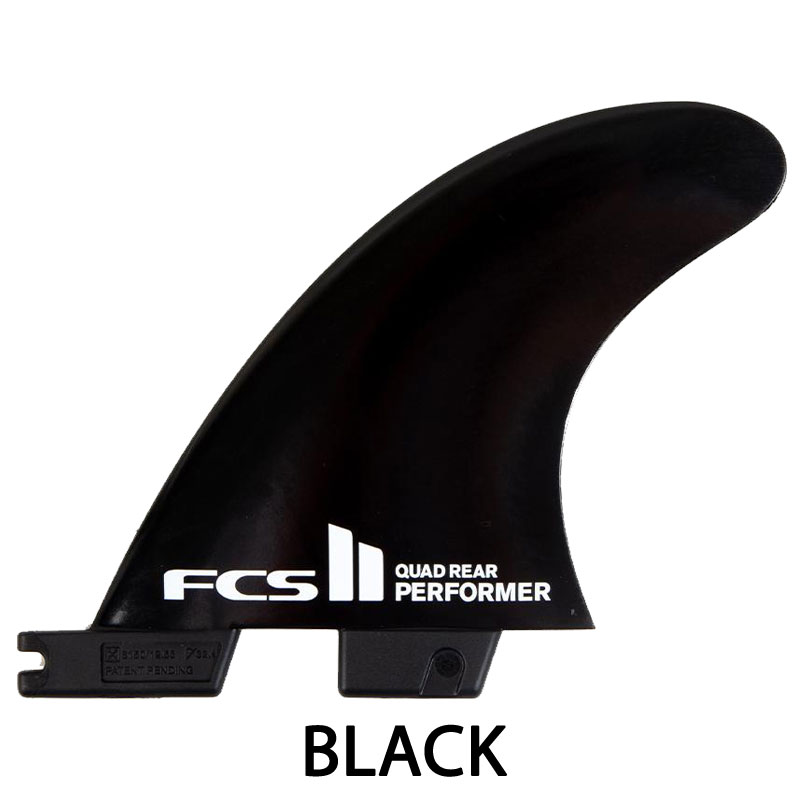FCS2 PERFORMER GLASS FLEX QUAD REAR BLACK M / FCSII ���ե�������2 �ѥե����ޡ� ����å� �ꥢ ���硼�� �����եܡ��� �����ե��� 2���� �᡼�����б�