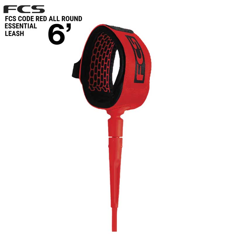 FCS CODE RED 6 ALL ROUND ESSENTIAL LEASH MASON HO / エフシーエス コード・レッド オールラウンド エッセンシャルリーシュ メイソンホー サーフィン サーフボード