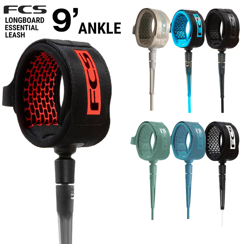 FCS LONGBOARD ANKLE ESSENTIAL LEASH 9' / ե 󥰥ܡ 󥯥 ꡼女 ե եܡ ­