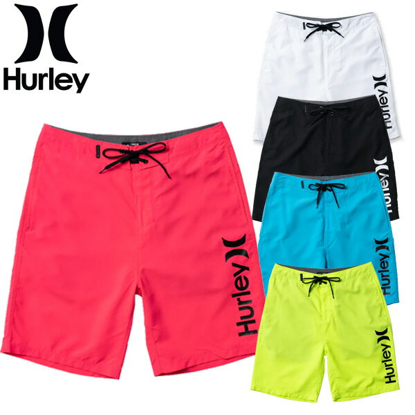 商品説明 ブランド名 HURLEY / ハーレー モデル名 MENS ONE AND ONLY SOLID 20 商品説明 ハイクオリティーサーフパンツ 素材 ポリエステル100% カラー BLK,WHT,GRN,PNK,BLE コメント DWR加工を施した生地はストレッチ性バツグン。 ・アウトシーム：20インチ ・両サイドにメッシュポケット ・背面にベルクロ付きポケット ・OAOロゴプリント メーカー希望小売価格はメーカーカタログに基づいて掲載しています。 【レビュー内容に関して】 2017.4月より商品が継続モデルの場合、順次商品ページを更新させて頂いております。 デザイン、仕様など、過去のレビュー投稿内容が御座いますのでご注意下さい。