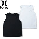 HURLEY ハーレー メンズ ラッシュガード MENS RASH ICON SLEEVE LESS MRG2310034 男性 タンクトップ サーフィン UVカット 日焼け防止 クラゲ対策 メール便対応