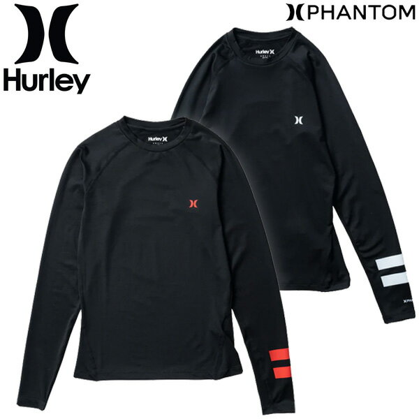 HURLEY ハーレー メンズ ラッシュガード MRG2310039 男性 長袖 サーフィン UVカット 日焼け防止 クラゲ対策 メール便対応