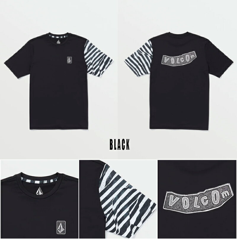 VOLCOM RASHGUARD Ramp Stone Short Sleeve ボルコム ラッシュガード 夏用 半袖 メンズ サーフィン A9112404 メール便対応