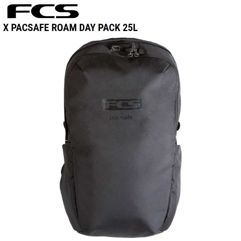 FCS X PACSAFE ROAM DAY PACK 25L / エフシーエス エックス パックセーフ ローム デイ パック バックパックサーフィン