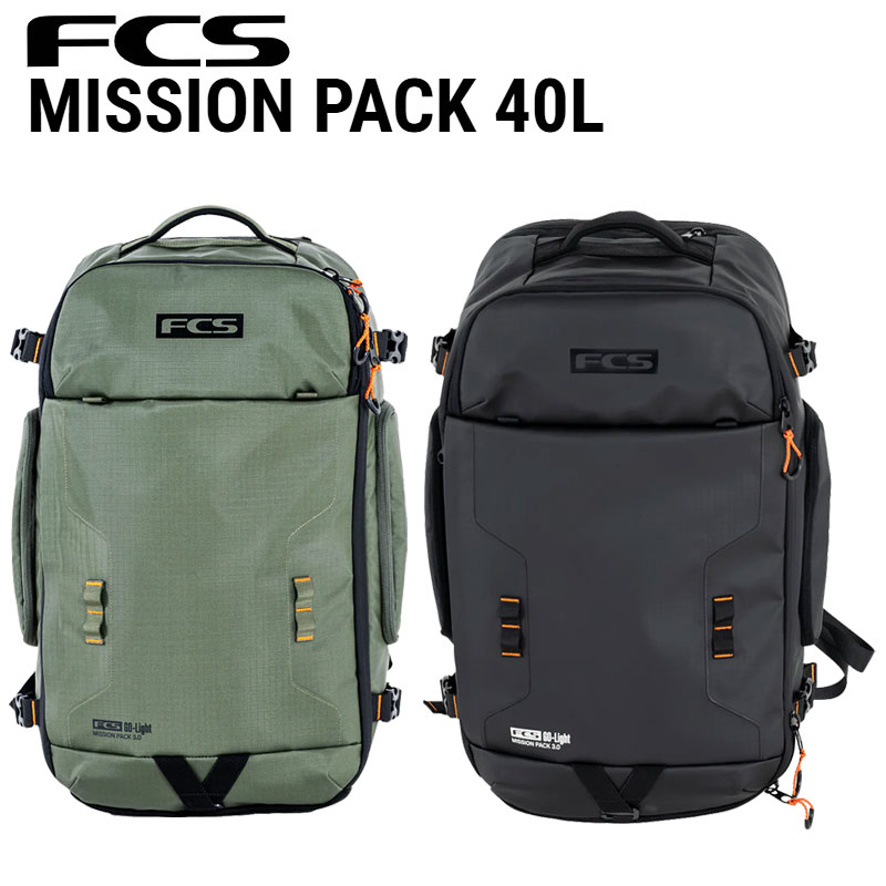 Rakuten - FCS MISSION PACK 40L / エフシーエス ミッションパック バッグパック サーフィン サーフ