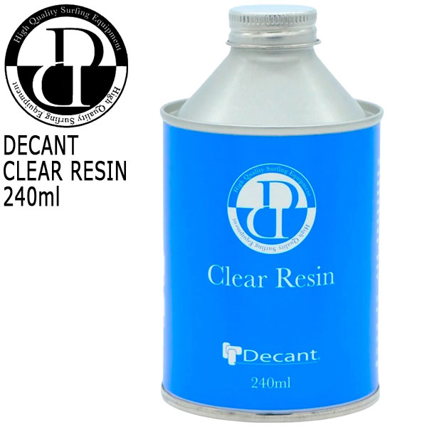 乐天商城 - DECANT CLEAR RESIN / デキャント デキャント クリアレジン 240ml サーフボード補修用 リペア サーフィン サーフボード