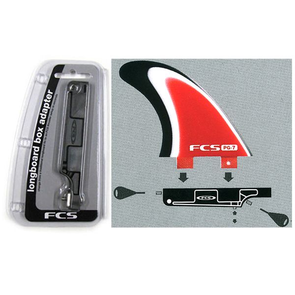 FCS եե LongBoard Box Adapter 󥰥ܡ ܥåץ ե ᡼б