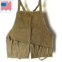 展示用 40s USAAF B-1 キャンバス ワーク エプロン ドライロット ディスプレイ用 USA製 WW2 US ARMY AIR FORCE ビンテージ D150(4)