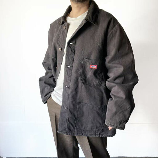 90s Dickies ディッキーズ ダック ブランケットライナー カバーオール XXL グレー系 ジャケット ミシガン チョアコート D151【中古】【古着】【メンズ】【通販】【BTOX】 90s Dickies ディッキーズ ダック ブランケットライナー カバーオール XXL グレー系 ジャケット ミシガン チョアコート D151【中古】【古着】【メンズ】【通販】【BTOX】