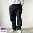 極美品 USA製 carhartt ダック ダブルニー ペインターパンツ ブラック 40×36 カーハート 黒 アメリカ製 希少 D151【中古】【古着】【メンズ】【通販】【BPXL】(4)