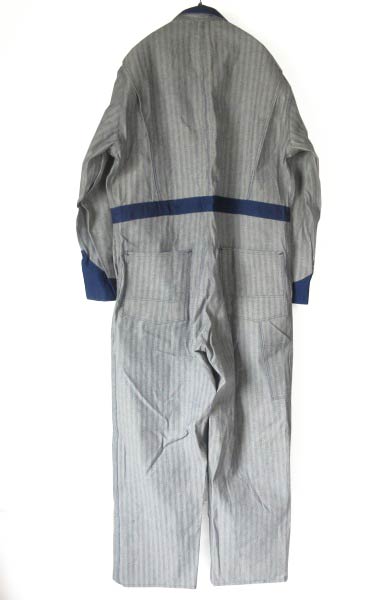 新品 50s USA製 GO-PFOR ヘリンボーン 切り替えデザイン つなぎ 44 ユニオンチケット付き デッドストック ビンテージ D152【BPXX】