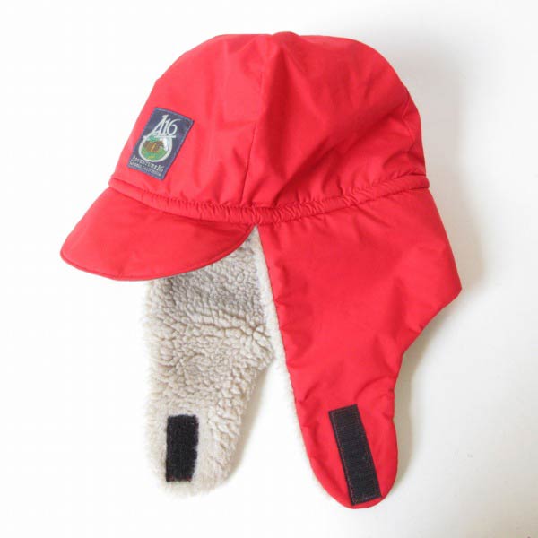 Rakuten - 90s ADVENTURE16 ゴアテックス×ボアライナー 耳当て付き キャップ XL 赤系 2WAY ボンバーキャップ ビンテージ D151【中古】【古着】【メンズ】【通販】