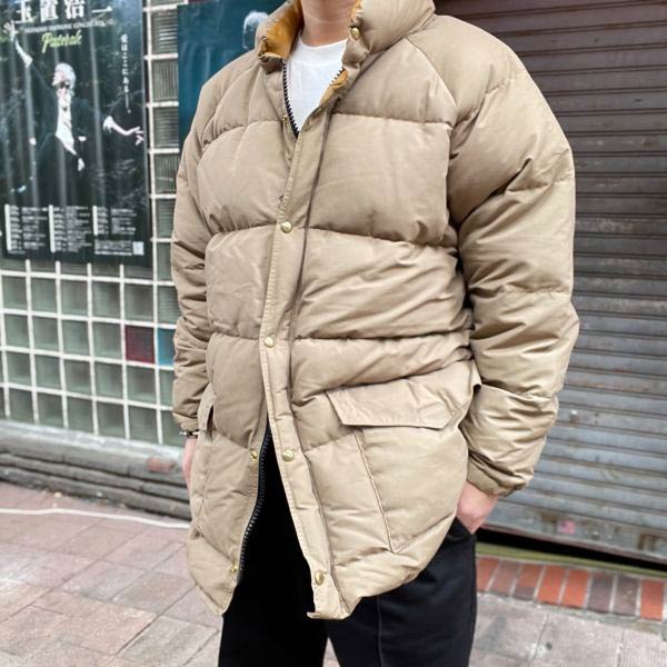 Rakuten - 70s-80s OUTDOOR WORLD PRODUCTS ダウンジャケット Lサイズ ベージュ系 ビンテージ ダブルジップ D149【中古】【古着】【メンズ】【通販】【BTOL】