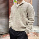 希少 LONDON FOG ショールカラー セーター L ニット OUTDOOR UNLIMITED D149【中古】【古着】【メンズ】【通販】【BTPL】
