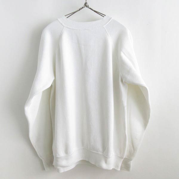 80s USA製 Pannill アニマル柄プリント スウェット 白 L トレーナー パニール アメリカ製 ビンテージ d144【中古】【古着】【メンズ】【通販】【BTPL】