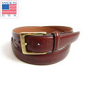 【TRAFALGAR】USA製/トラファルガー/レザーベルト/茶系【表記36インチ/W34~37インチ】ビジネス/本革/メンズ/D138【中古】【通販】