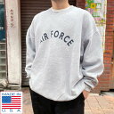 USA製 実物 米軍 AIR FORCE スウェット XL 杢グレー系 USAF トレーナー アメリカ軍 アメリカ製 D150【中古】【古着】【メンズ】【通販】...