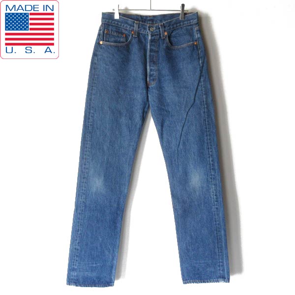 美品 1986年製 USA製 リーバイス 501 ハチマル ジーンズ 濃いめ 実寸W31 L32 Levi's 80s アメリカ製 ビンテージ デニム ジーパン D151【中古】【古着】【メンズ】【通販】【BPS】