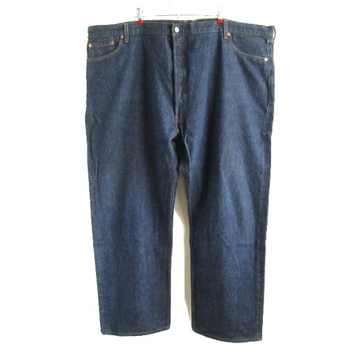 美品 USA製 Levi's リーバイス501 濃紺 濃色 ジーンズ【実寸W53】リーバイス 501 毛羽立ち 大きいサイズ ビンテージ 大相撲 力士 プロレスラーにも D143【中古】【古着】【メンズ】【通販】【BPXX】
