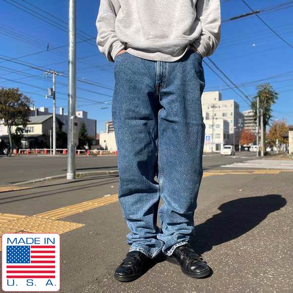 美品 90s USA製 Levi's リーバイス554 リラックスフィット ワイド ジーンズ W38 アメリカ製 1993年製 90年代 550 ビンテージ D145【中古】【古着】【メンズ】【通販】【BPXL】