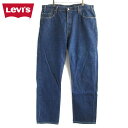 00s 美品 Levi 039 s リーバイス505 ジーンズ 濃い色 W40 毛羽立ち ブランクタブ ジーパン 2001年製 リーバイス 505 デニム メキシコ製 ビンテージ D146【中古】【古着】【メンズ】【通販】【BPXL】