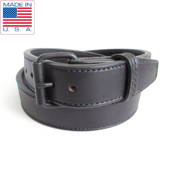 希少 美品 USA製 BIGFOOT GUNBELTS レザー ガンベルト 黒 表記36インチ/W34～38インチ サバゲー ブラック アメリカ製 D149【中古】【古着】【メンズ】【通販】