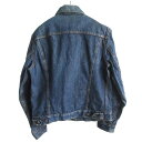 70s USA製 Levi's リーバイス 70505 4th 66前期 縦落ち 濃いめ デニムジャケット 42-44程度 ジージャン ビンテージ 60年代 70年代 D145【中古】【古着】【メンズ】【通販】【BTOL】 3