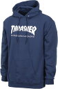 THRASHER SKATE MAG NAVY BLUE パーカー