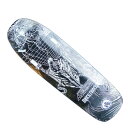 II BLACK LABEL DECK fbL TEAM BLACK FUNERAL SHAPED 9.63 X 32