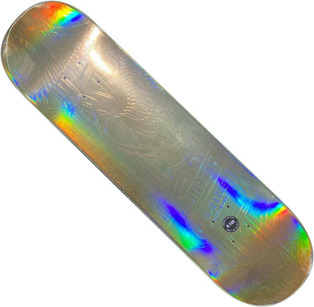 スケボー スケートボード PRIMITIVE デッキ HOLOFOIL HAMILTON GOOSE 8.12