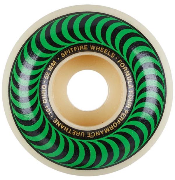 即日発送&送料一律520円！！ SPITFIRE WHEEL スピットファイアー ウィール FORMULA FOUR CLASSIC 52MM 101DU