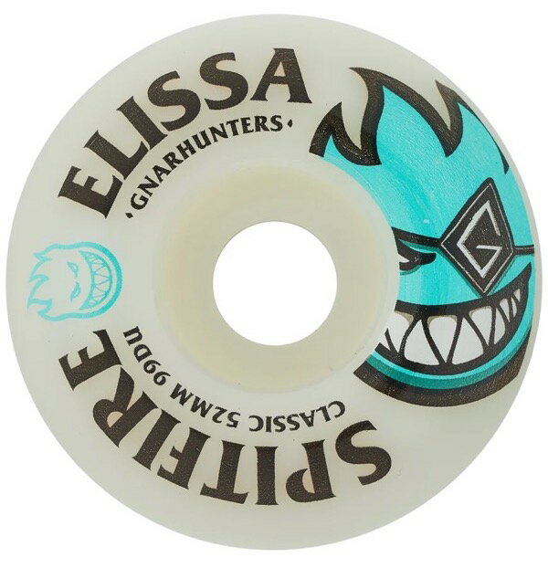 II SPITFIRE WHEEL Xsbgt@CA[ EB[ GNARHUNTERS ELISSA CLASSIC 52MM 99DU