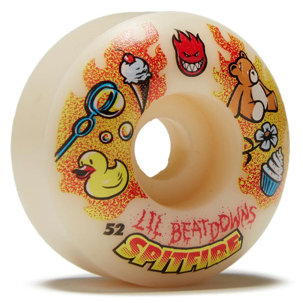 アクスルナット20個プレゼント！！ SPITFIRE ウィール FORMULA FOUR LIL BEATDOWN CLASSIC 52MM 99DU