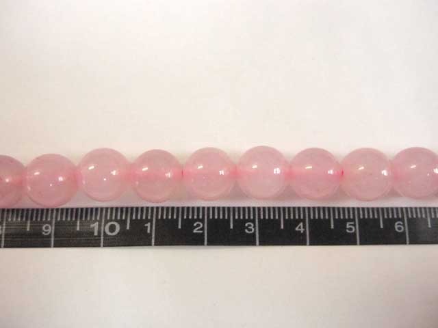 ローズクォーツ 約10mm 【1粒販売】 パワーストーン ビーズ ラウンド (天然石) ピンク アクセサリーパーツ ハンドメイド DIY
