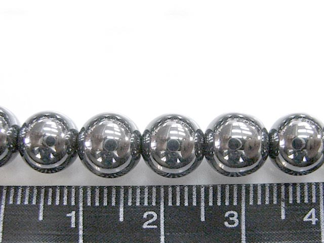 ヘマタイト ラウンド 連販売 約8mm(天然石ビーズ) パワーストーン ビーズ　赤鉄鉱 アクセサリーパーツ ハンドメイド DIY