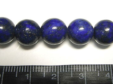 ラピスラズリ ラウンド 連販売 約10mm(天然石染色) 瑠璃石 アクセサリーパーツ パワーストーン ビーズ ブルー 青