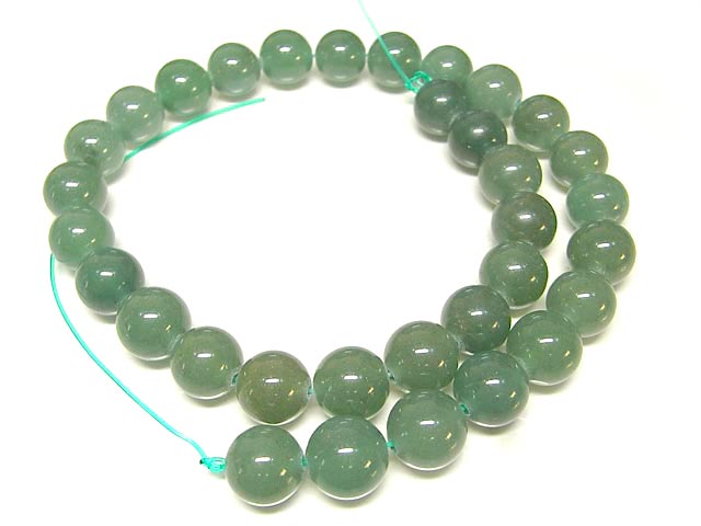 アベンチュリン 約12mm 【1粒販売】 パワーストーン ビーズ ラウンド (天然石) インドヒスイ 印度翡翠 緑 グリーン アクセサリーパーツ ハンドメイド DIY