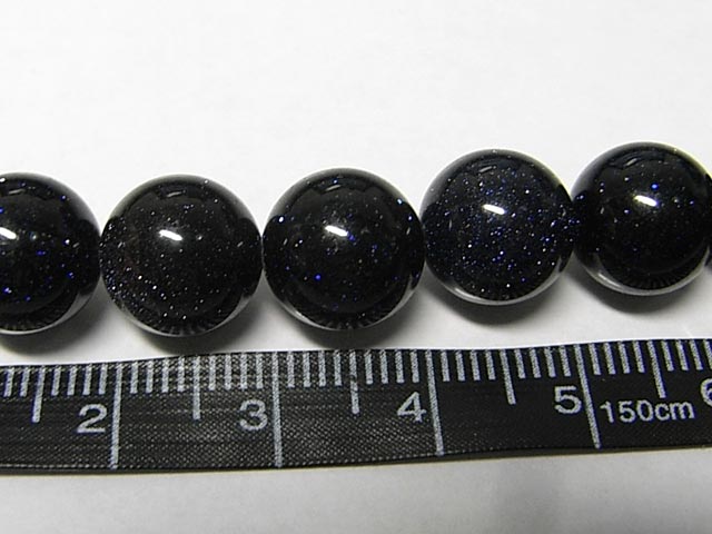 ブルーサンドストーン 約10mm 【1粒販売】 パワーストーン ビーズ ラウンド (人工石) アクセサリーパーツ ハンドメイド DIY