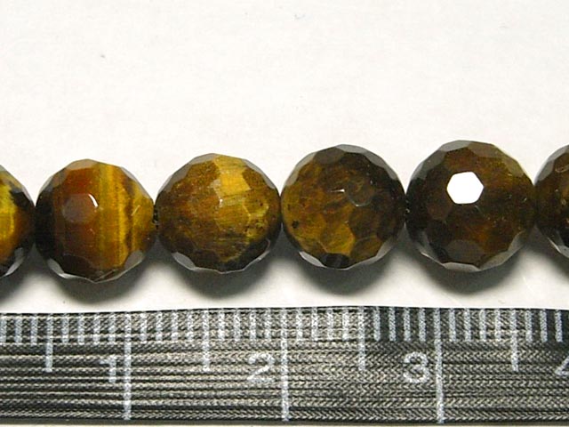 タイガーアイ 約8mm 【1粒販売】 パワーストーン ビーズ ラウンドカット型 (天然石) 虎目石 アクセサリーパーツ ハンドメイド DIY
