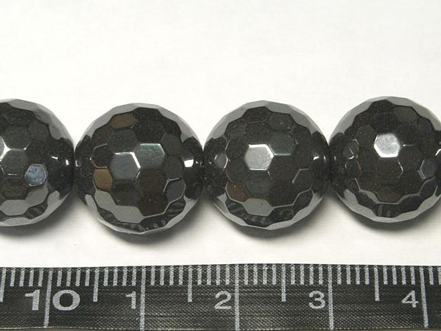 ヘマタイト ラウンドカット 連販売 約14mm(天然石ビーズ) パワーストーン ビーズ　赤鉄鉱 アクセサリーパーツ ハンドメイド DIY