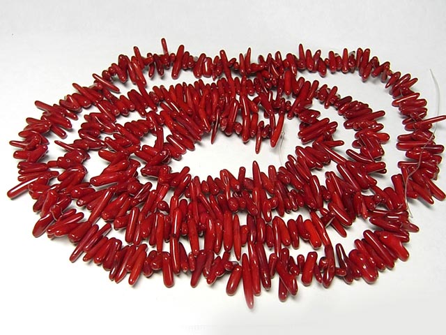 サンゴ（珊瑚） 連販売 真紅 サザレ 約10-20mm（染色） パワーストーン ビーズ さんご サンゴ コーラル 山珊瑚 海竹 アクセサリーパーツ ハンドメイド DIY