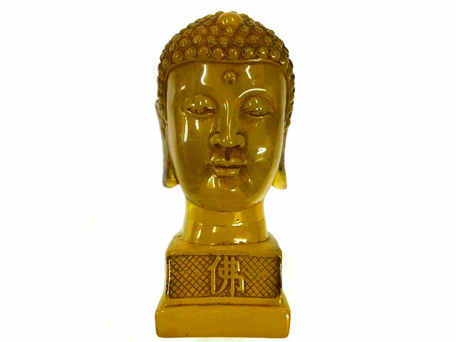 乐天商城 - 大仏 蜜蠟琥珀 イエロー 置物 インテリア 金運上昇