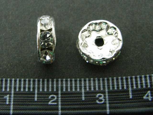 ロンデル 平型タイプ 古代銀 約10mm (約...の紹介画像3