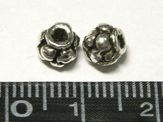 スペーサー スケイル 銀古美 約5×6mm 【...の紹介画像2