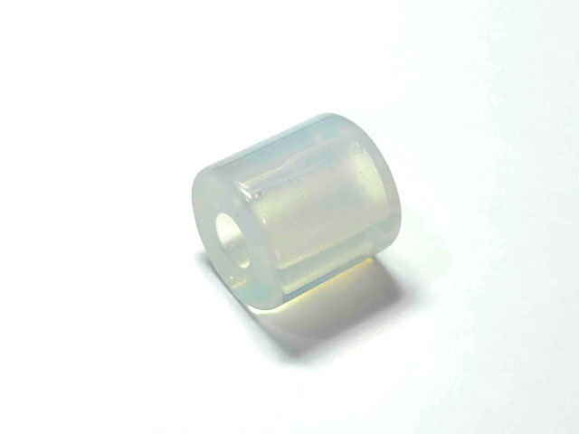 Rakuten - シンセティックオパール 円柱 大穴ビーズ約15〜16mm 約5mm穴 【1個】 アクセサリーパーツ パワーストーン