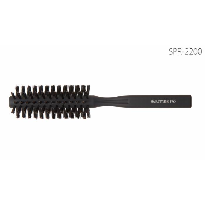 Rakuten - VESS ヘアスタイリングプロ ロールブラシ SPR-2200 日本製 天然毛100% 身だしなみ ヘアブラシ 化粧品 / ベス工業 [ 新品 ]