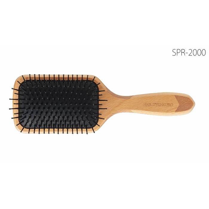 樂天商城 - VESS ヘアスタイリングプロ パドルブラシ SPR-2000 しっかり握れる彫刻グリップ 身だしなみ ヘアブラシ 化粧品 / ベス工業 [ 新品 ]