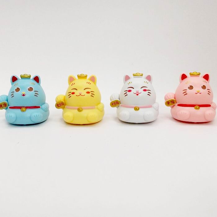 プルバック 招き猫 (単品) 全4種 雑貨 / ヒロイチ [ 新品 ]
