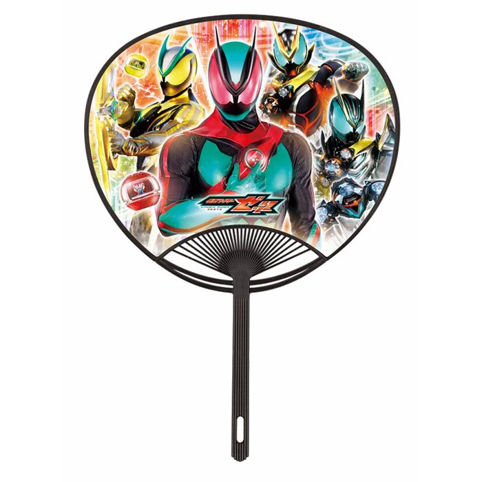 樂天商城 - キャラクターポリうちわ 仮面ライダーゼッツ 雑貨 日用品 / 伏見上野旭昇堂 [ 新品 ]