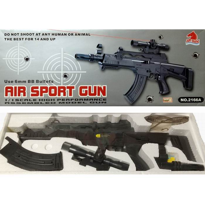 [ 商品名 ]AIR SPORT GUN No.2166A[ 特徴 ]6mmBB弾使用完成品[ 品番 ]No.2166A